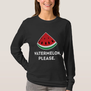 Watermelon Bitte tropisches Obst Sommerfamilie Vac T-Shirt
