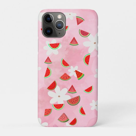 Watermelon Bloom - Fun Summer Floral Pattern" Case-Mate iPhone Hülle (Rückseite)