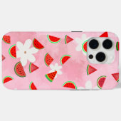 Watermelon Bloom - Fun Summer Floral Pattern" Case-Mate iPhone Hülle (Rückseite (Horizontal))
