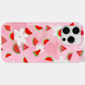 Watermelon Bloom - Fun Summer Floral Pattern" Case-Mate iPhone Hülle (Rückseite (Horizontal))