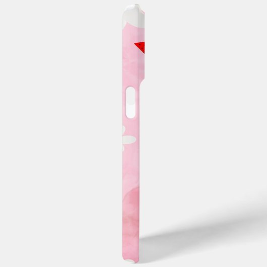 Watermelon Bloom - Fun Summer Floral Pattern" Case-Mate iPhone Hülle (Rückseite / Rechts)