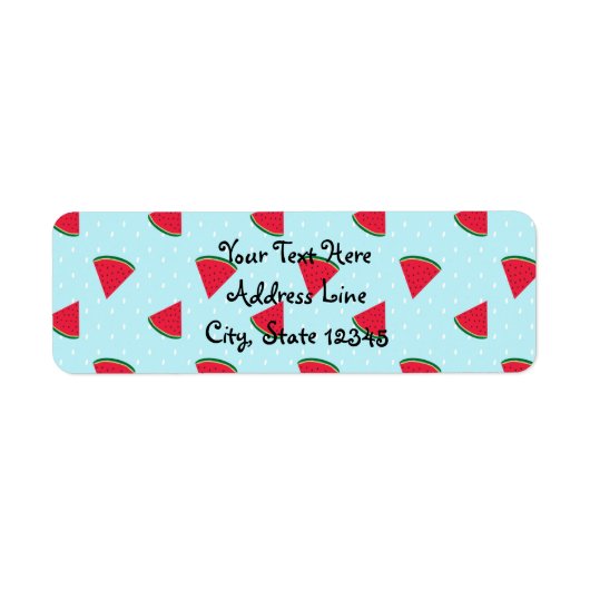 Watermelon Blue Fun Sommerzeit Geburtstagsparty (Vorne)