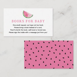 Watermelon Books for Baby Begleitkarte