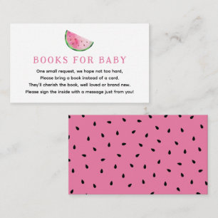 Watermelon Books for Baby Begleitkarte