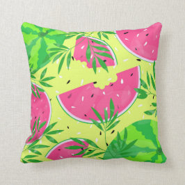 Watermelon-Branchen Sommerfrische Tropen Kissen