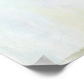 Watermelon Breeze – Whimsical Summer Girl Poster (Ecke)