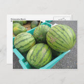 Watermelon Bunch. Postkarte (Vorne/Hinten)