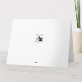 Watermelon Bunnies Denken Sie an Ihre Karte (Rückseite)