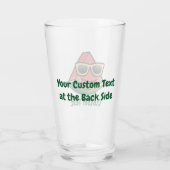 Watermelon Cartoon Glass Glas (Rückseite)