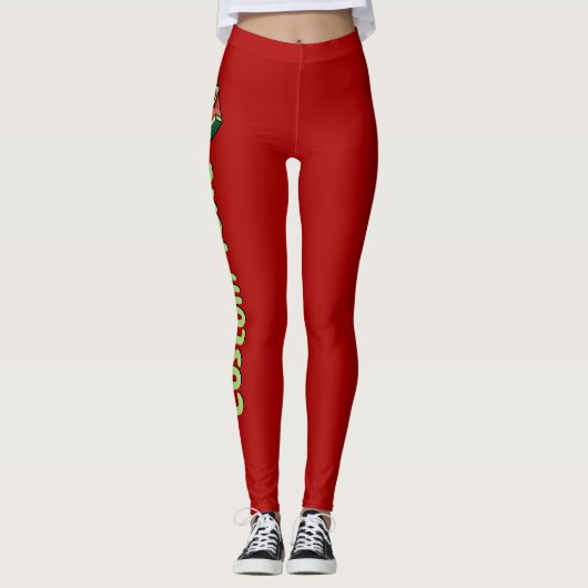 Watermelon Cartoon Leggings (Vorderseite)