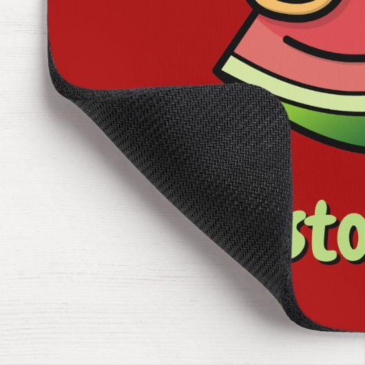 Watermelon Cartoon Mouse Pad Mousepad (Ecke)