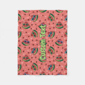 Watermelon Cartoon Pattern Fleece Blankon (Vorderseite)