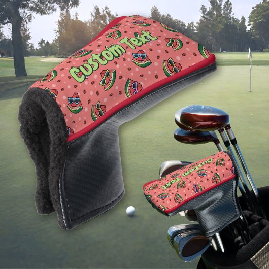 Watermelon Cartoon Pattern Golf Head Cover Headcover