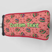 Watermelon Cartoon Pattern Golf Head Cover Headcover (Vorderseite)