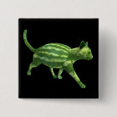 Watermelon Cat Button (Vorderseite)