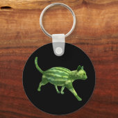 Watermelon Cat Schlüsselanhänger (Vorderseite)