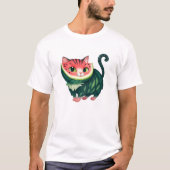 Watermelon Cat T-Shirt (Vorderseite)
