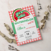 Watermelon Celebration Birthday Einladung