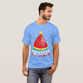 Watermelon Christmasree Weihnachten im Juli Junge T-Shirt (Vorne ganz)