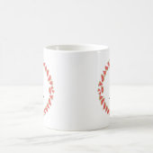 Watermelon Circle Monogram Kaffeetasse (Mittel)