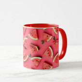 Watermelon Coffee Mug Vibrant Design Tasse (VorderseiteRechts)