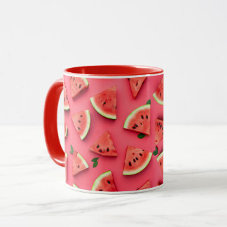 Watermelon Coffee Mug Vibrant Design Tasse
