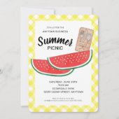 Watermelon Company Summer Picnic Einladung (Vorderseite)
