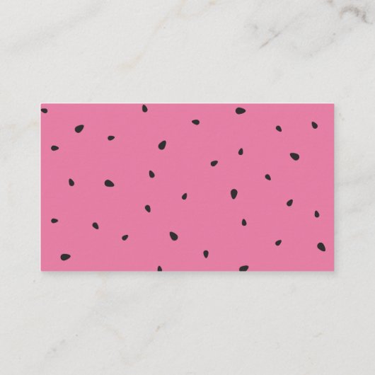 Watermelon Custom Enclosure Card Begleitkarte (Rückseite)