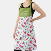 Watermelon Custom Kitchen Unisex Schürze (InSitu)