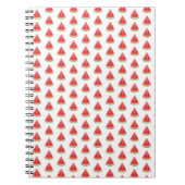 Watermelon Custom Notebook - Funny Fruits Journal Notizblock (Vorderseite)