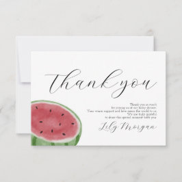 Watermelon Danke-Card Dankeskarte