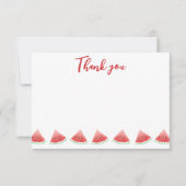 Watermelon Danke-Card Dankeskarte (Vorderseite)