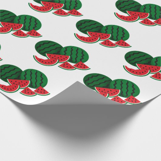 Watermelon Day  Geschenkpapier (Ecke)