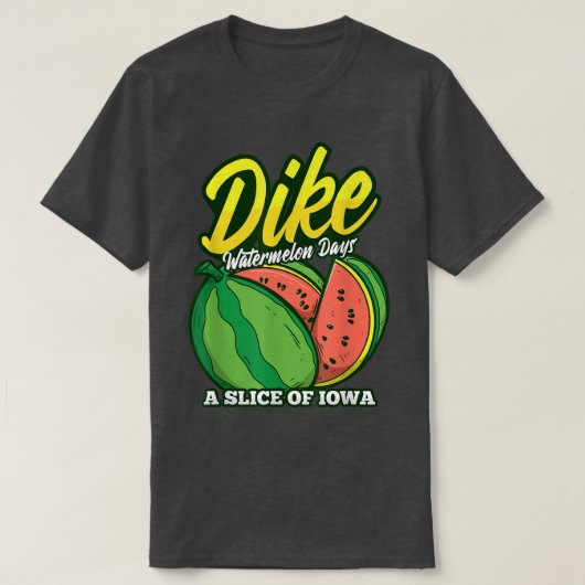 Watermelon Days Funny Summer Früchte Vegetarisch T-Shirt (Design vorne)