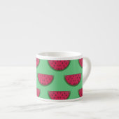 Watermelon Design Bone China Espresso Tasse (Vorderseite Rechts)