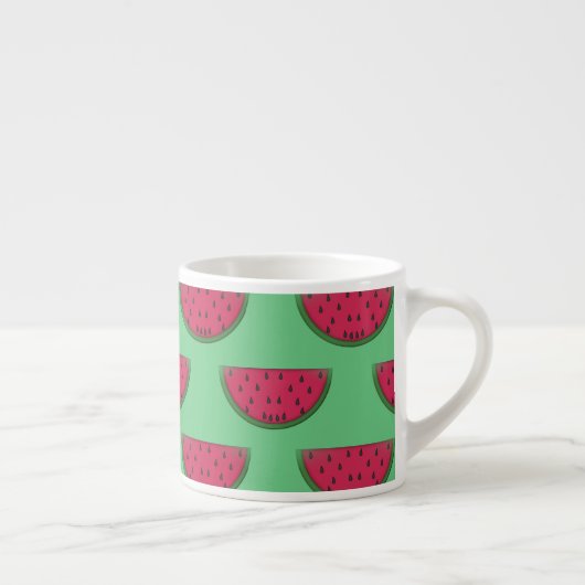 Watermelon Design Bone China Espresso Tasse (Rechts)