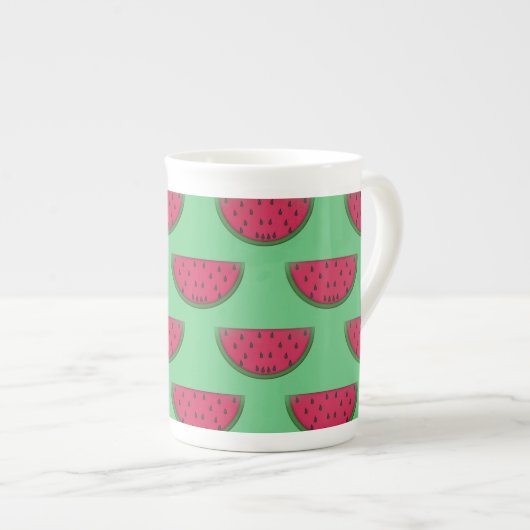 Watermelon Design Bone China Tasse (Vorderseite Rechts)