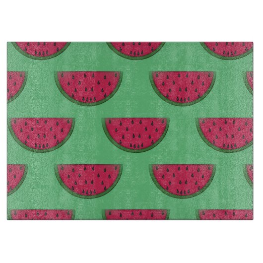 Watermelon Design Kitchenette Schneidebrett (Vorderseite)