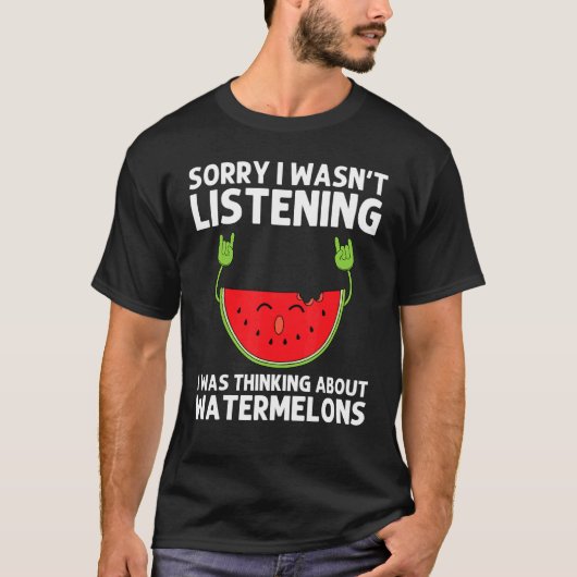 Watermelon Designs For Men Women Summer Fruit Eate T-Shirt (Vorderseite)