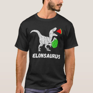 Watermelon Dinosaurier Funny Melon Dino Sommerfrüc T-Shirt