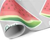 WATERMELON 🍉 DISIGN Wrapping Paper Geschenkpapier (Rolleneckpunkt)