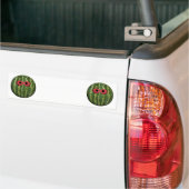 Watermelon Emoticon Autoaufkleber (Auf Lkw)