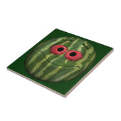 Watermelon Emoticon Fliese (Seite)