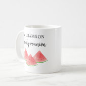 Watermelon Family Wiedersehen Kaffee Tasse (Vorderseite Links)