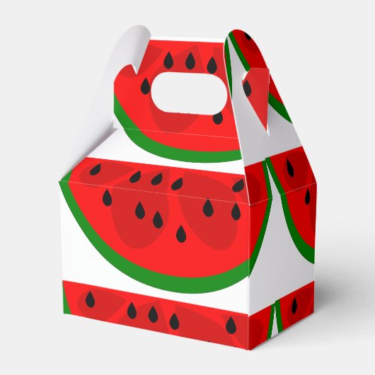 Watermelon Favor Boxes Geschenkschachtel (Rückseite)