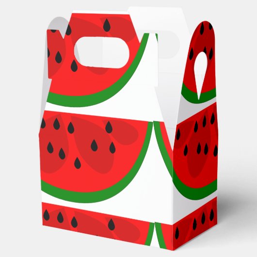 Watermelon Favor Boxes Geschenkschachtel (Geöffnet)