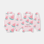 Watermelon First Birthday Dank an Melon Geschenkschachtel (Ungefaltet)