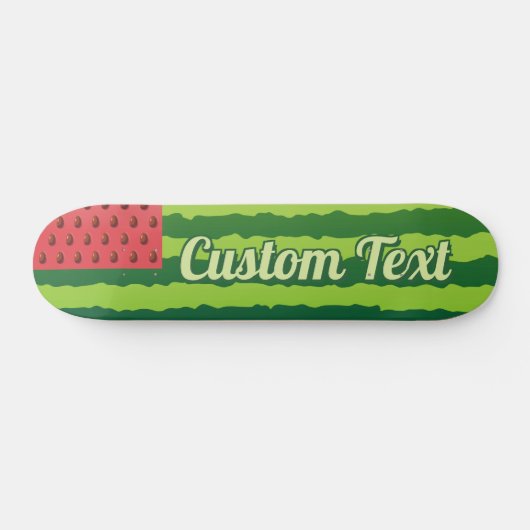 Watermelon Flag Skateboard (Horizontal)