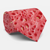 Watermelon Flesh Texture Pattern Krawatte (Gerollt)