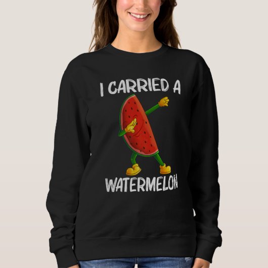 Watermelon For Men Women Melon Fruit Plant   1 Sweatshirt (Vorderseite)